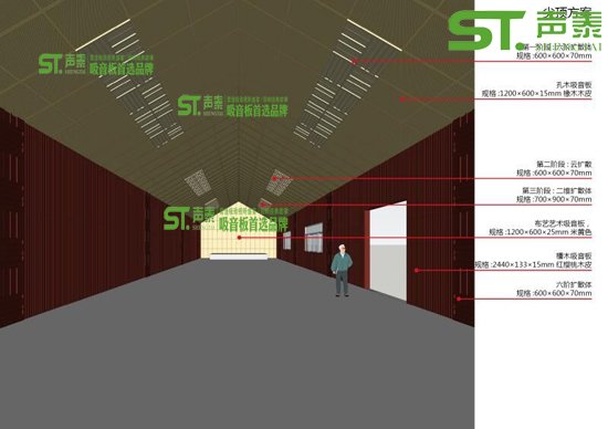報(bào)告廳聲學(xué)系統(tǒng)整體解決方案(圖1)